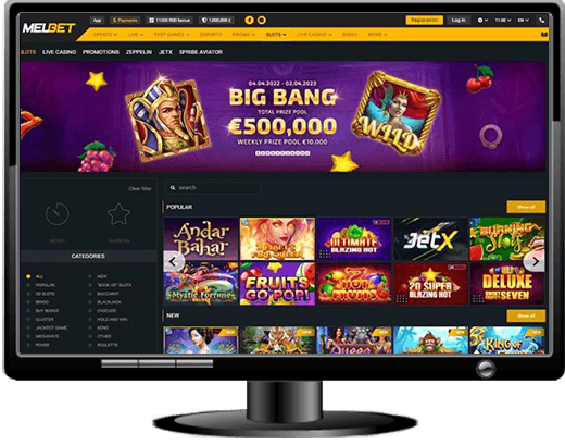 MelBet Casino Website