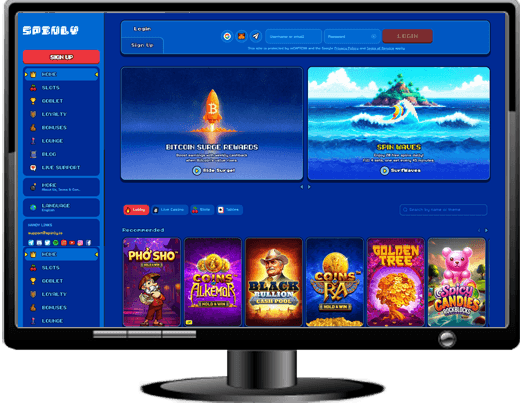 Spinly Casino Website