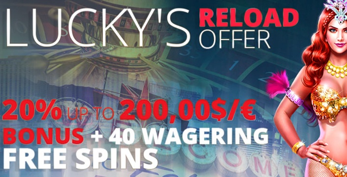 Claim 40 Free Spins Every Day at Lucky Star Casino