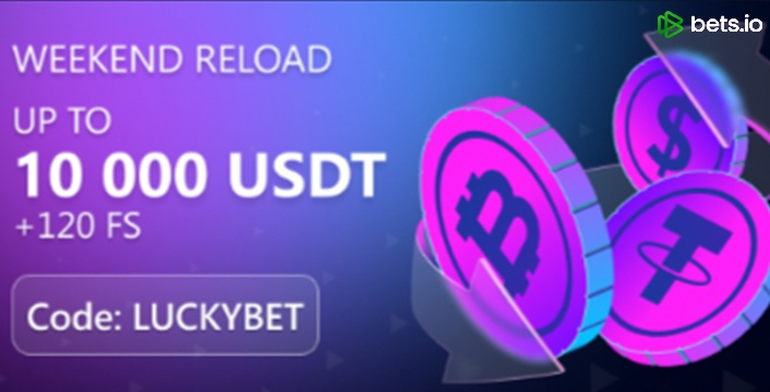 Claim A Match Bonus And 120 Free Spins at Bets.io Casino