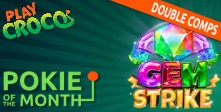 Get 25 Free Spins A Day at PlayCroco Casino on Their Game of The Month