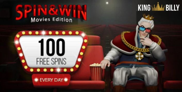 King Billy Casino Get 100 Daily Free Spins