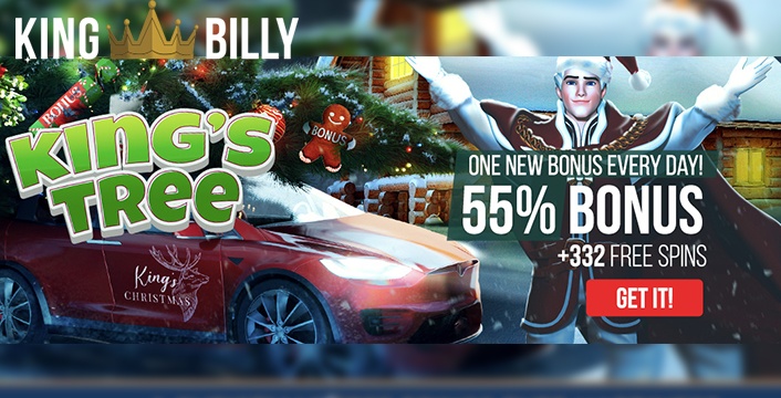 King Billy Casino Christmas Calendar