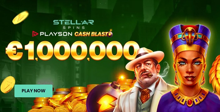 Stellar Spins Casino Playson Cash Blast